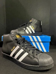 2016 Adidas Pro Model Gold(L)/B39368)High Casual Sneaker Sz M/11.5 - Picture 1 of 9