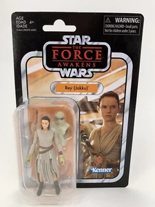Star Wars The Force Awakens REY (JAKKU) VC116 Hasbro Vintage Collection NEW - Picture 1 of 5