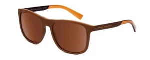 Gafas de sol Armani Exchange AX4049S unisex retro mate cristal champán/marrón 57 mm - Imagen 1 de 5