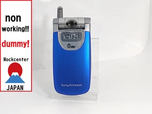 【Factice !】 Téléphone portable Sony Ericsson A1301S (couleur bleu) au-japon qui ne fonctionne pas - Photo 1 sur 3