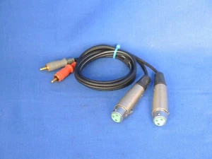 Juego de cables de audio y video dorado Mogami 2528, 36-37" - Imagen 1 de 5