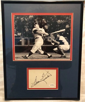 Harmon Killebrew Signed Autographed Minnesota Twins Framed Cut 11x14 Jsa - Image 1 of 2