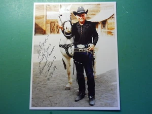 Sunset Carson Filmschauspieler signiertes 8x10 Foto - Bild 1 von 1