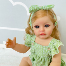 55CM Reborn Toddler Anatomically Correct Girl SueSue Full Body Vinly Doll Gift