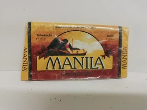 Manila TOBACCO TABAC CIGARETTES VINTAGE TABACCO SIGARETTE PIPE - Foto 1 di 2