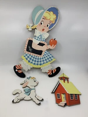 DE COLECCIÓN DOLLY TOY COMPANY DECORACIONES DE PARED DE CARTÓN 3 Piezas Foto 1 de 4