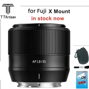 TTArtisan 35mm F1.8 Auto Focus Lens for Fujifilm X XF Mount Camera T200 E3 Pro2 - Picture 1 of 10