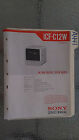 Sony Icf-C12w Service Manual Original Repair Book Digital Clock Radio