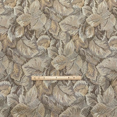 Tapiz de hoja marrón para decoración de interiores tapicería de tela BTY Foto 1 de 4