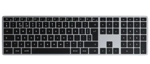 Satechi ST-BTSX3M-UK keyboard Home/Office Bluetooth Black, Grey - ST-BTSX3M-UK - Picture 1 of 1