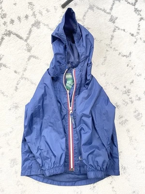 LL Bean 3T темно синий нейлона дождевик полный молнии детей ясельного возраста размер 3T мальчиков - Изображение 1 из 4