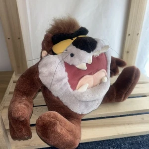 Vintage Looney Tunes TAZ "Tazmanian Devil" Moving Talking Plush Toy 1997 - Picture 1 of 11