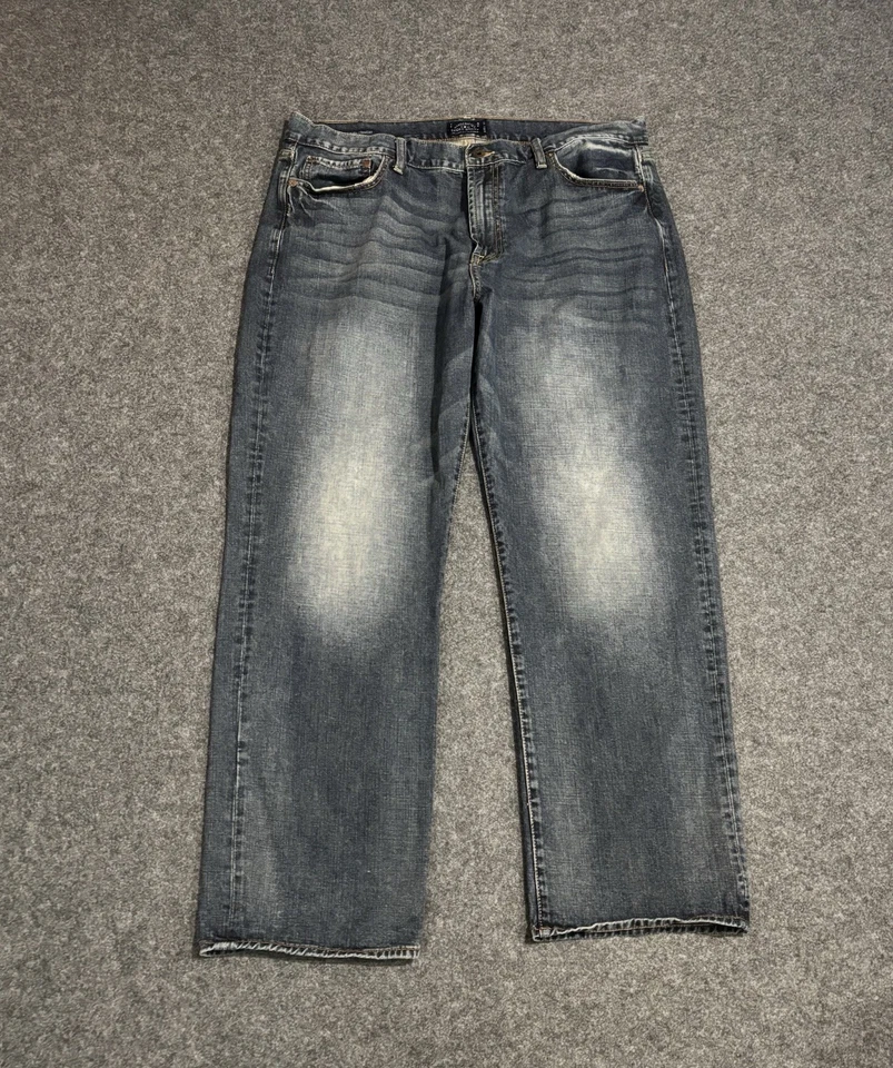 Lucky Brand Jeans Mens Size 40x32 181 Relaxed Straight Leg Blue Denim - Image 1 of 4