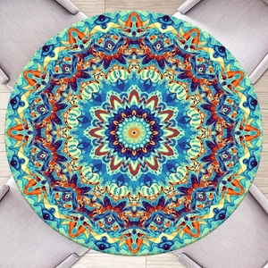 Round Fitted Elastic Tablecloth Round Outdoor Tablecloth Round Table Cover Fi... - Picture 1 of 7
