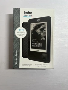 Lector Kobo E Original N647B Negro 6 Pulgadas en Caja - Leer descripción - Imagen 1 de 17