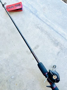 Ugly Stik GX2 Low Profile Baitcast Reel & Fishing Rod Combo 6'6" BRAND NEW - Picture 1 of 15