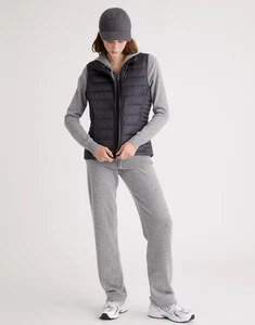 Neu mit Etikett Quitte Packable Packer Weste XS schwarz neu Wintermantel KOSTENLOSER VERSAND - Bild 1 von 2