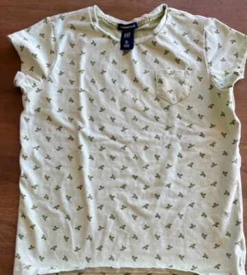 Camisa Top GAP Elástica Verde Claro Acebo Manga Corta SS XL X Grande 12 Foto 1 de 4