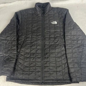 Men's The North Face Thermoball Quilted Puffer Jacket Black L - Picture 1 of 15