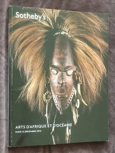 catalogue de vente ARTS D'AFRIQUE ET D'OCÉANIE  Sotheby's 12.12.2012 - Imagen 1 de 4