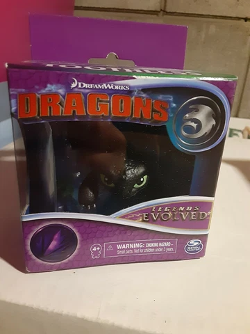 Spinmaster How To Train Your Dragon Legends Evolved Mini Dragon Toothless New Cover