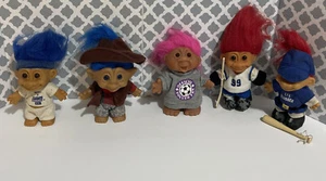 Lote De Muñeca Troll DAM Norfin 1986 De Colección 5" Boca Oficial "O" - Imagen 1 de 8