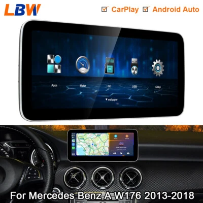 10.25'' Car Multimedia Screen Carplay Radio For Mercedes Benz A W176 2013-2018 - Image 1 of 4