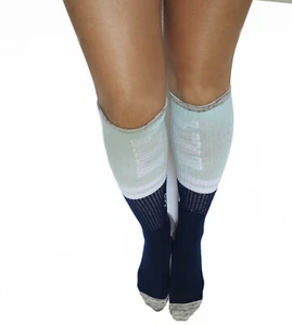 Victoria' Secret Pink Below The Knee High Socks Seafoam Blue  One Size NWOT - Picture 1 of 4