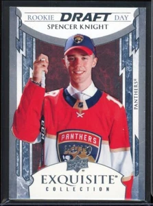 2021-22 Exquisite Collection Rookie Draft Day #RDDSK Spencer Knight 383/399 - Bild 1 von 2