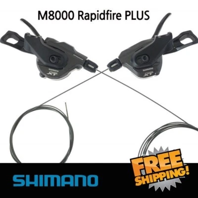 Shimano Deore XT SL-M8000 Rapidfire Plus 11 speed - I-Spec-B Shifters - Image 1 of 4