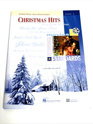 CHRISTMAS HITS - LEVEL 2 - ALFRED'S BASIC ADULT PIANO COURSE - Image 1 of 4