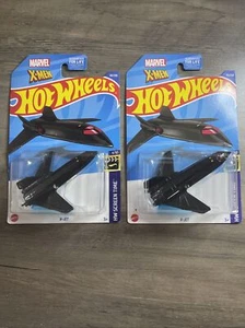 Hot Wheels HW Screen Time 4/10 schwarz Marvel X-Men X Jet Menge 2 - Bild 1 von 8