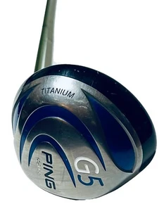 PING G5, 9 DEG. 460cc DRIVER, ALDILA NV 65-S STIFF FLEX GRAPHITE With Head Cover - Picture 1 of 12