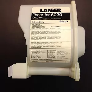 Toner Cartridge Lanier 6020 - 265g, 117-0114, N24Z091Z211, Black - Picture 1 of 7