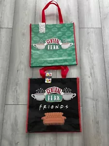 FRIENDS THE TV SERIES REUSABLE SHOPPING BAG..CENTRAL PERK.BRAND NEW..HOW U DOIN? - Picture 1 of 3
