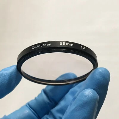 55mm QUANTARAY Lens Filter SKYLIGHT 1A FREE US SHIPPING  - Image 1 of 3