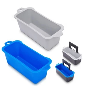 2 PCS Silicone Grease Cup Liners for Blackstone,Reusable Drip Pan Liners for Cup - Picture 1 of 7