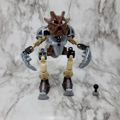 Lego Bionicle Pohatu Nuva 8568 Complete No Box No Instructions - Image 1 of 4