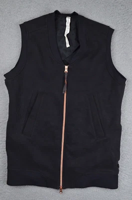 Chaleco Lululemon Departure Cremallera Completa Talla 4 Negro Foto 1 de 4