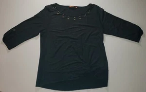 Bellidini Damen Stricktop mit Ösen Knoten Gr. XL - Bild 1 von 6