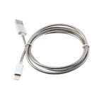 For Iphone 11 12 13 14 Ipad 3ft Metal Usb Cable Charger Cord Power Wire Sync