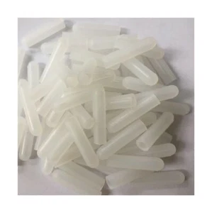 60 Pcs Silicone Universal Dishwasher Prong Rack Repair Tip Tine Cover Caps White - Picture 1 of 4