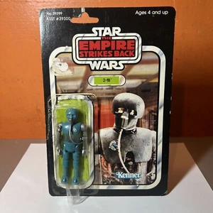 2-1B Star Wars Empire Strikes Back Figure Kenner 1980 Vintage NUOVO CARD danneggiato - Foto 1 di 12