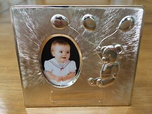 Silver Plated Babies Christening Picture Frame - Brand New in Box