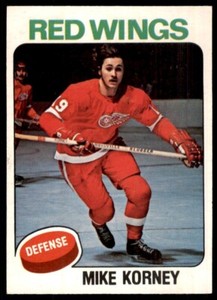 1975-76 O-Pee-Chee Mike Korney Rookie NM-MT #342