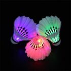 Night Training Badminton Ball With LED Lamp Shuttlecock  Outdoor