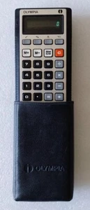Vintage Olympia Taschenrechner arbeitet mit Originaletui - Bild 1 von 3