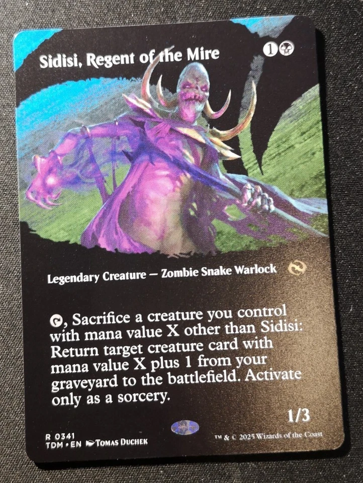 Sidisi, Regent Of The Mire - Borderless - TDM - MTG - EN - NM - 0341 - Image 1 of 1