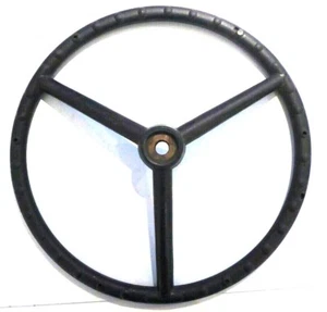 STEERING WHEEL - LATE TYPE. COMPATIBLE WITH: MASSEY FERGUSON: 100 & 200 SERIES - Picture 1 of 1
