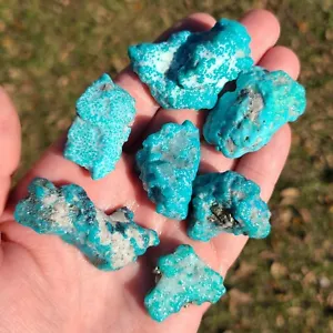 PEPITE TURCHESI ACQUA BIANCA GREZZE TRATTATE ZACCARIA 102,6 GRAMMI - Foto 1 di 3